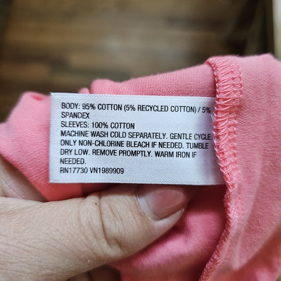 NWT A New Day Size S Barbie Pink Ruffle Sleeve T-shirt Oversized Soft Stretchy - Picture 6 of 6